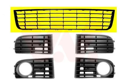 Grelha de Ventilação, para-choques VAN WEZEL 5894590
