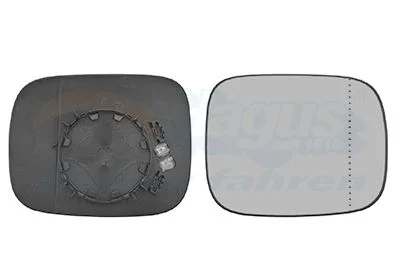 Mirror Glass, exterior mirror VAN WEZEL 5938836