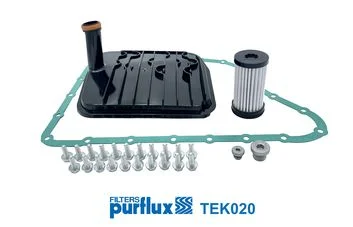 Kit de Filtro Hidráulico, transmissão automática PURFLUX TEK020