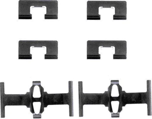 Accessory Kit, disc brake pad TEXTAR 82028400