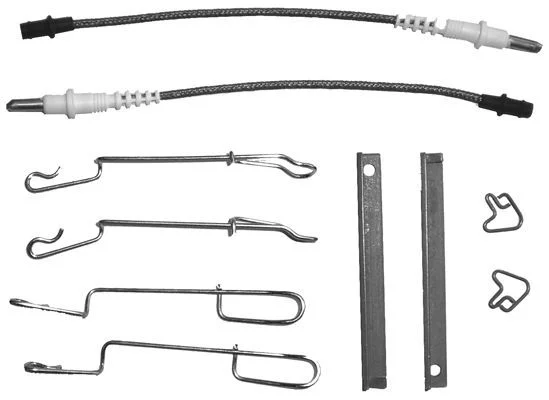 Kit de acessórios, pastilha de travão de disco TEXTAR 82055600