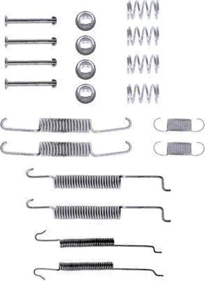 Kit de acessórios, sapatas de travão TEXTAR 97006500