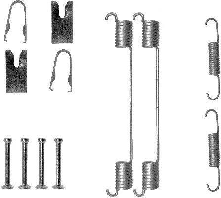 Kit de acessórios, sapatas de travão TEXTAR 97031600