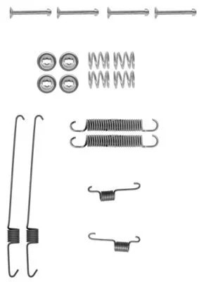 Kit de acessórios, sapatas de travão TEXTAR 97032600