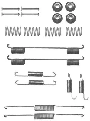 Kit de acessórios, sapatas de travão TEXTAR 97033900