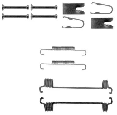 Kit de acessórios, sapatas do travão de estacionamento TEXTAR 97035900