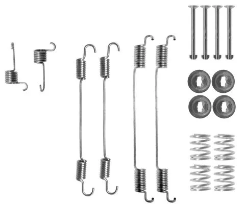 Kit de acessórios, sapatas de travão TEXTAR 97047700