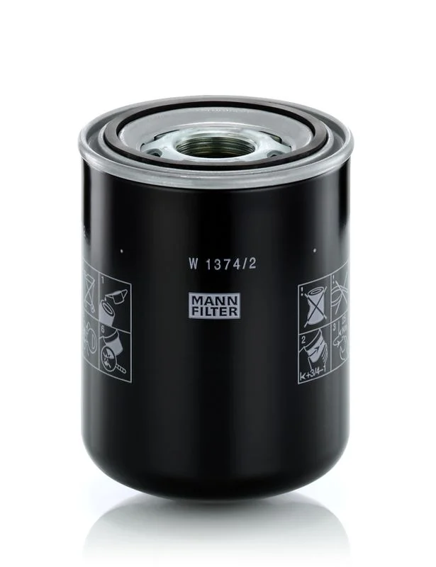 Filtro hidráulico, transmissão automática MANN-FILTER W 1374/2
