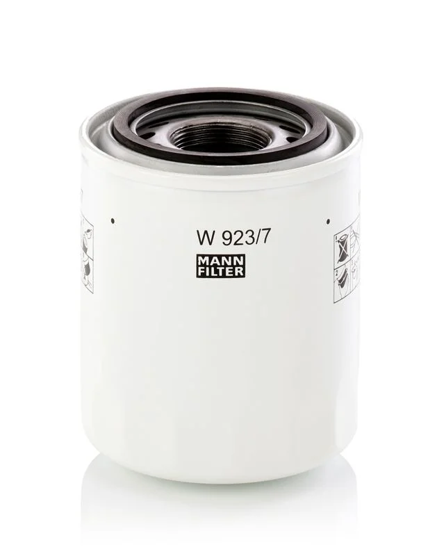 Filtro hidráulico, transmissão automática MANN-FILTER W 923/7