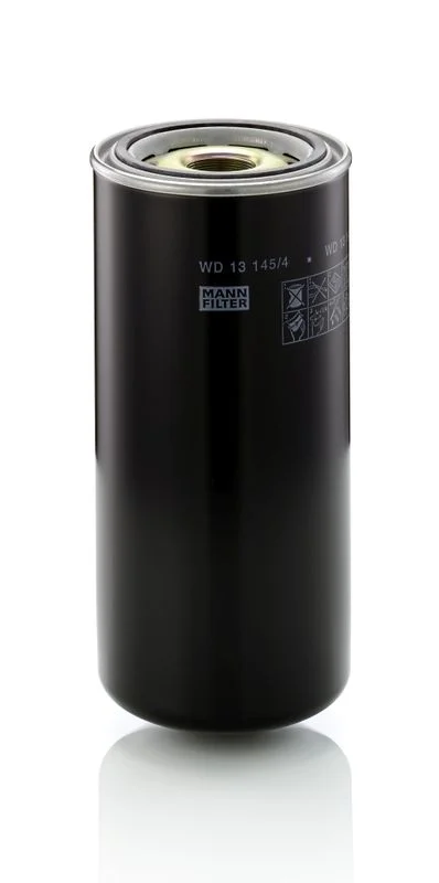 Filtro hidráulico, transmissão automática MANN-FILTER WD 13 145/4