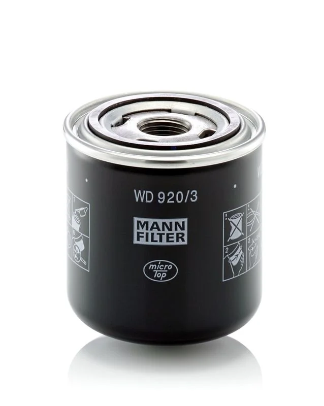 Filtro hidráulico, transmissão automática MANN-FILTER WD 920/3
