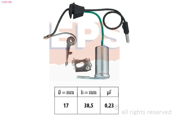 Contator, distribuidor EPS 1.215.126