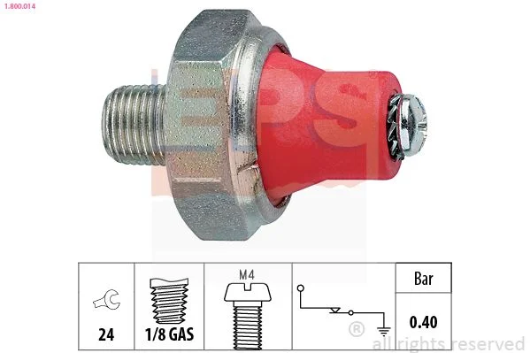 Oil Pressure Switch EPS 1.800.014
