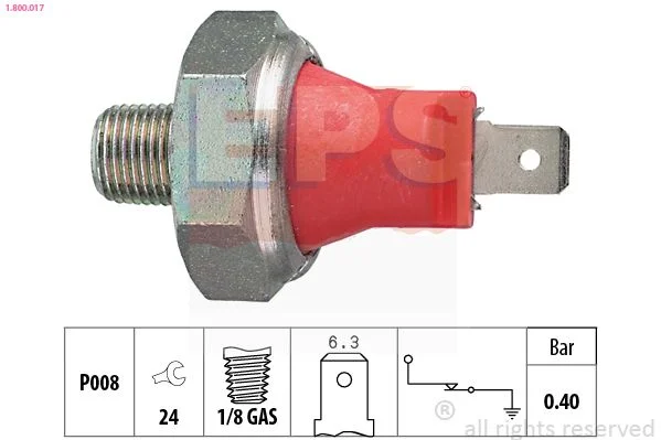Interruptor de pressão de óleo EPS 1.800.017