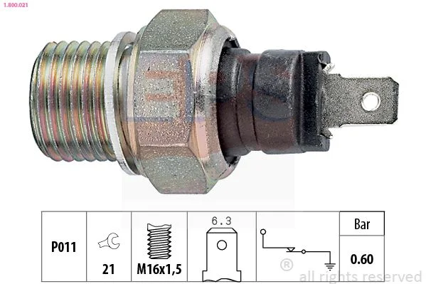 Oil Pressure Switch EPS 1.800.021