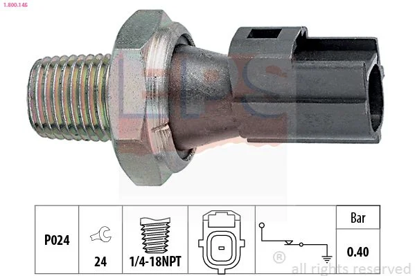 Oil Pressure Switch EPS 1.800.145