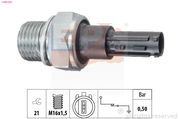 Oil Pressure Switch EPS 1.800.203