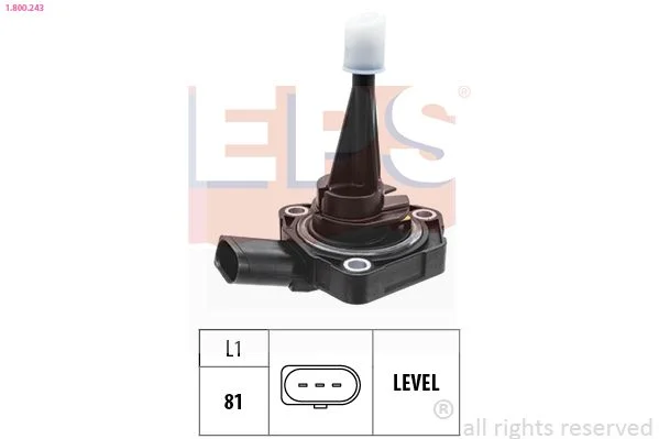 Sensor, nível de óleo do motor EPS 1.800.243