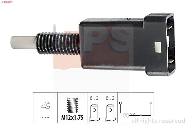 Interruptor da luz de travagem EPS 1.810.003