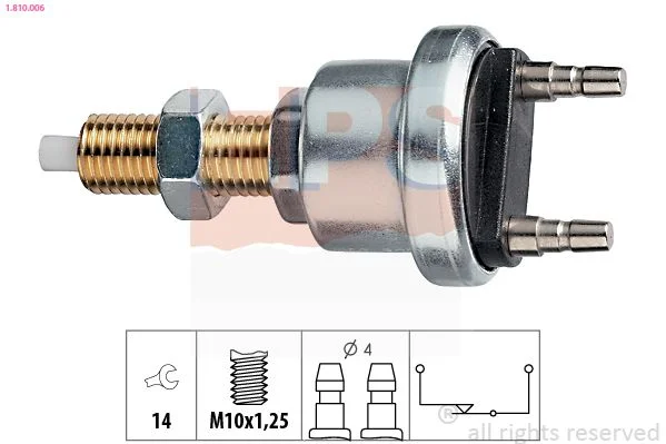 Interruptor da luz de travagem EPS 1.810.006
