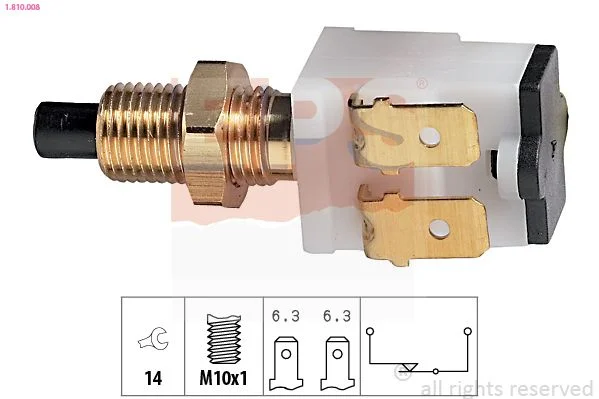 Interruptor da luz de travagem EPS 1.810.008