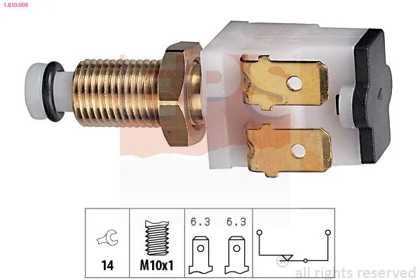 Interruptor da luz de travagem EPS 1.810.009