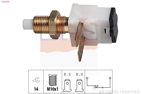 Interruptor da luz de travagem EPS 1.810.020