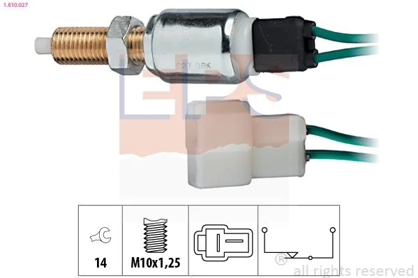Interruptor da luz de travagem EPS 1.810.027