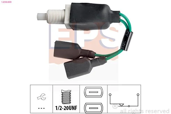 Interruptor da luz de travagem EPS 1.810.059