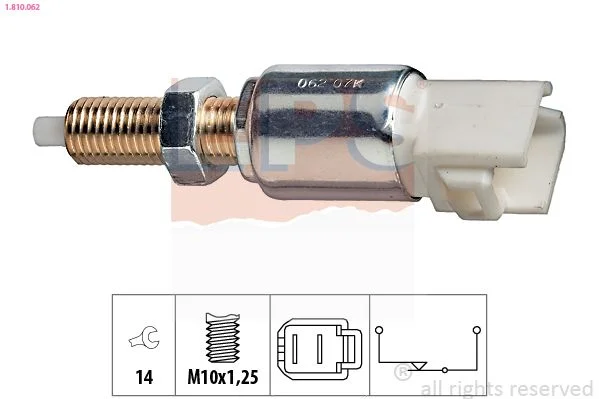 Interruptor da luz de travagem EPS 1.810.062