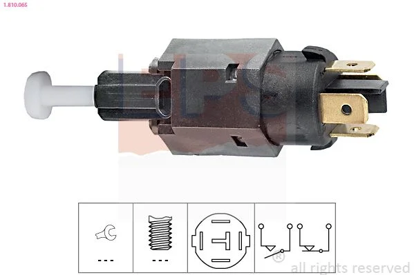 Interruptor da luz de travagem EPS 1.810.065