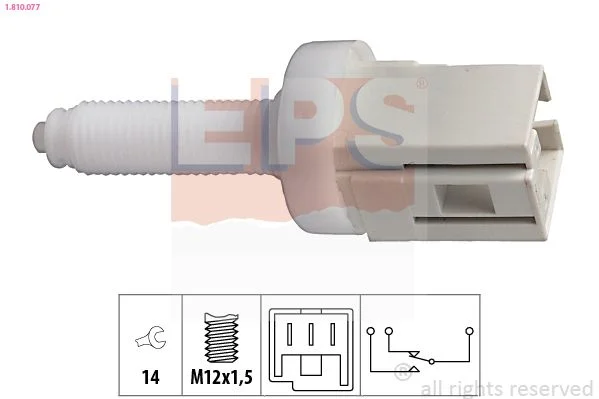 Interruptor da luz de travagem EPS 1.810.077