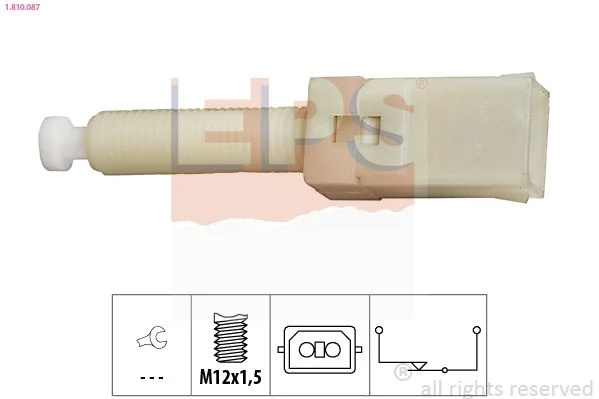 Interruptor da luz de travagem EPS 1.810.087