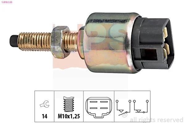 Interruptor da luz de travagem EPS 1.810.125