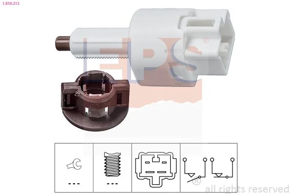 Interruptor da luz de travagem EPS 1.810.212