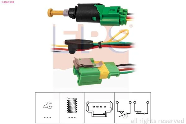 Interruptor da luz de travagem EPS 1.810.213K