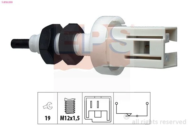 Interruptor da luz de travagem EPS 1.810.250