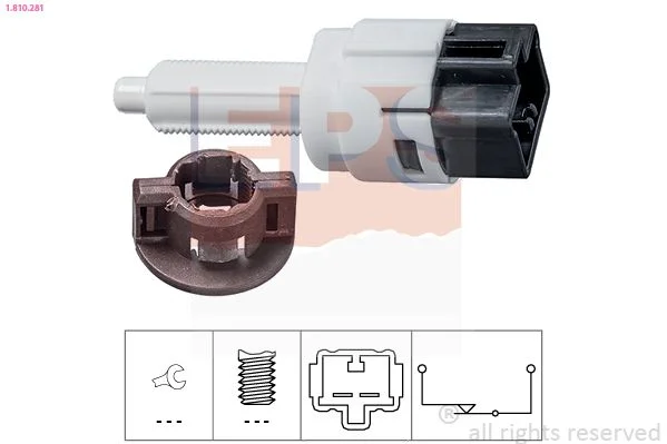Interruptor da luz de travagem EPS 1.810.281