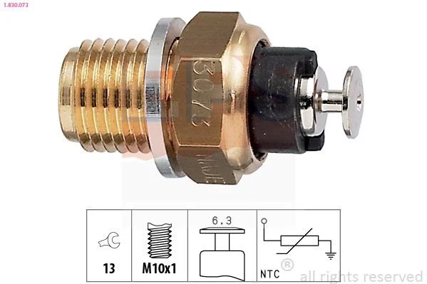 Sensor, temperatura do óleo EPS 1.830.073