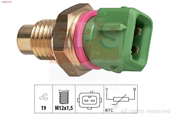 Sensor, coolant temperature EPS 1.830.114