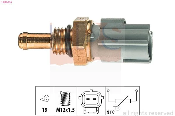 Sensor, oil temperature EPS 1.830.234