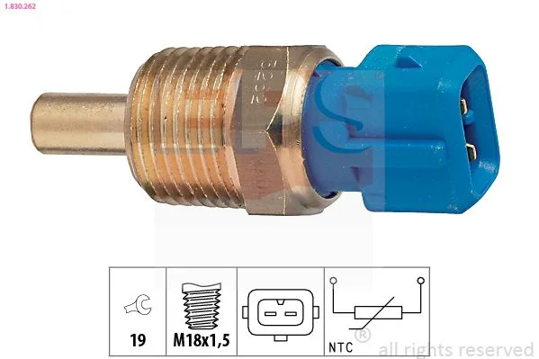 Sensor, coolant temperature EPS 1.830.262