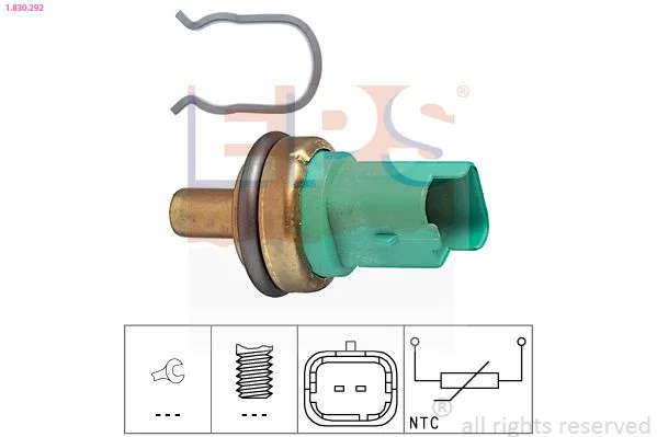 Sensor, coolant temperature EPS 1.830.292