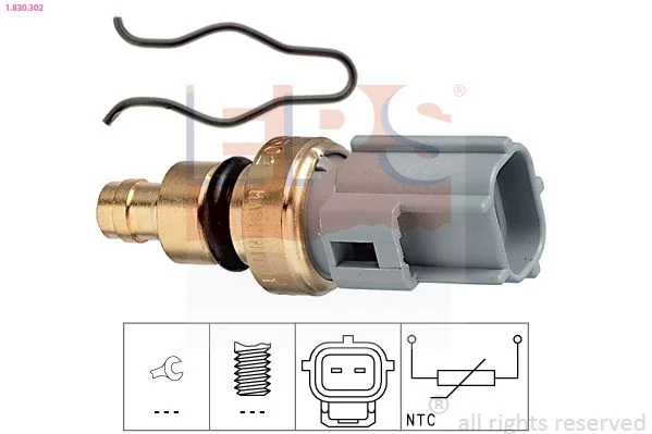 Sensor, temperatura do líquido de refrigeração EPS 1.830.302