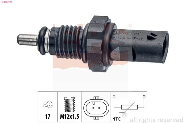 Sensor, temperatura do óleo EPS 1.830.378