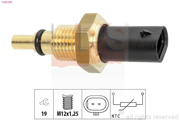 Sensor, oil temperature EPS 1.830.400