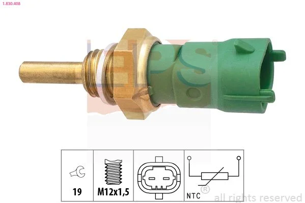 Sensor, temperatura do combustível EPS 1.830.408