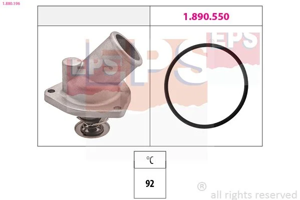 Thermostat, coolant EPS 1.880.196