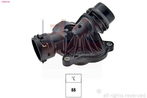 Thermostat, coolant EPS 1.880.636