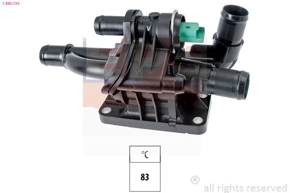 Thermostat, coolant EPS 1.880.734